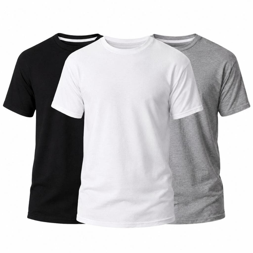Camisetas Básicas Algodão Premium Streetwear