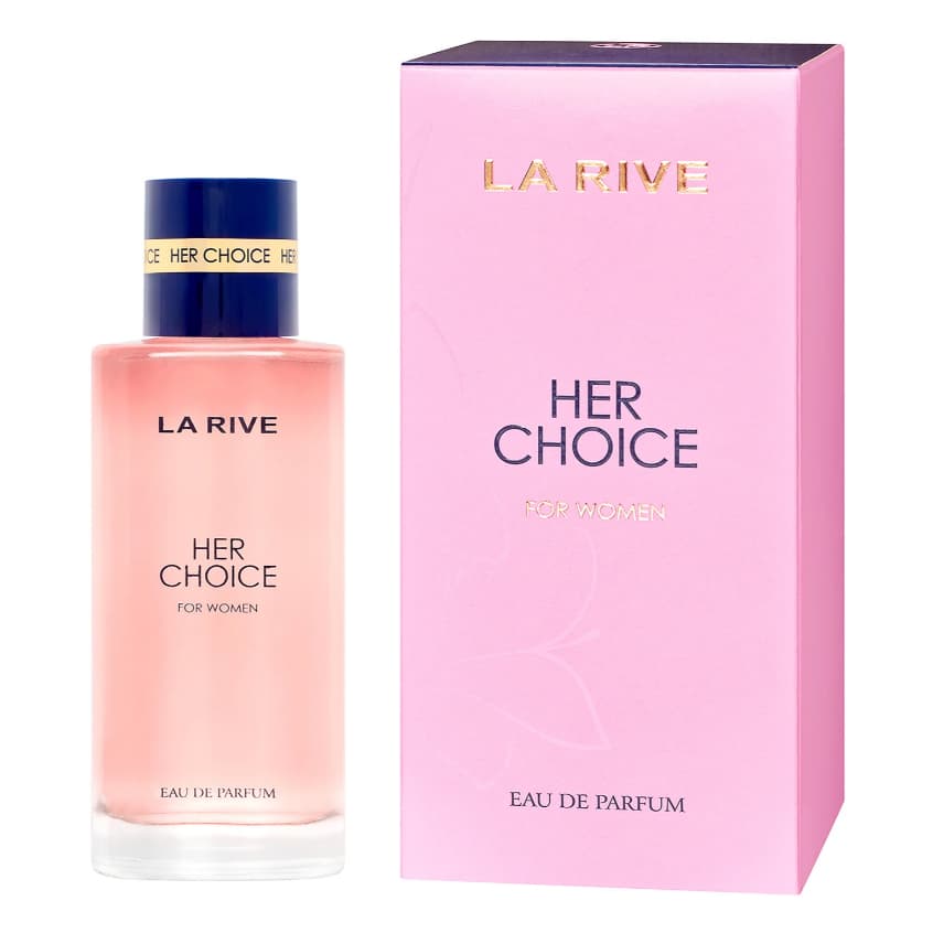 Perfume Her Choice La Rive Feminino Eau de Parfum 100ml Floral Doce e Marcante