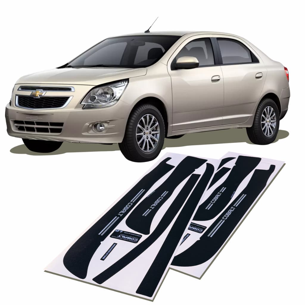Soleira Cobalt 2011 2012 2013 2014 2015 + Soleira Da Mala MRMAGOO Acessórios para Carro