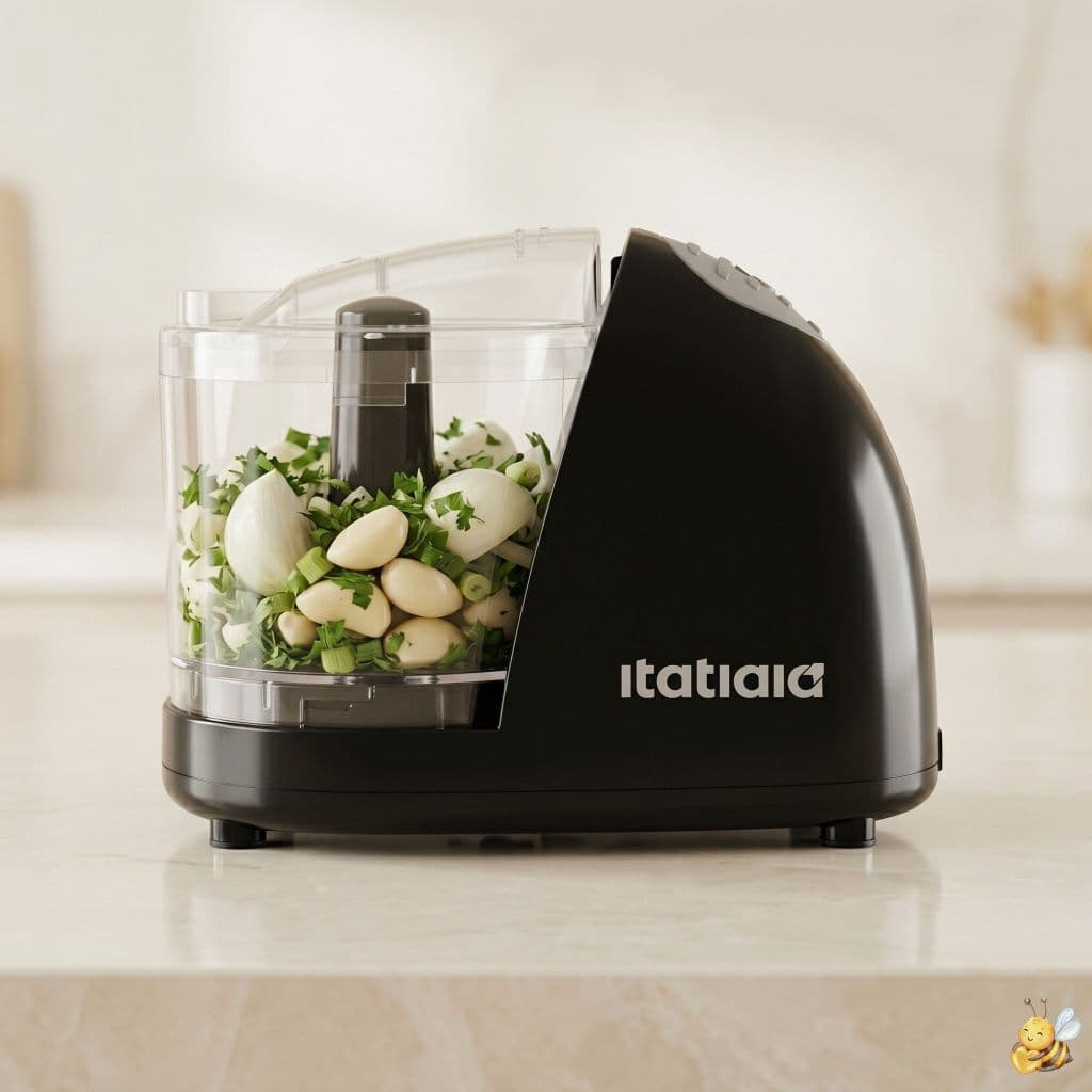 Mini Processador De Alimentos 350ml 120w Itatiaia 110v Preto