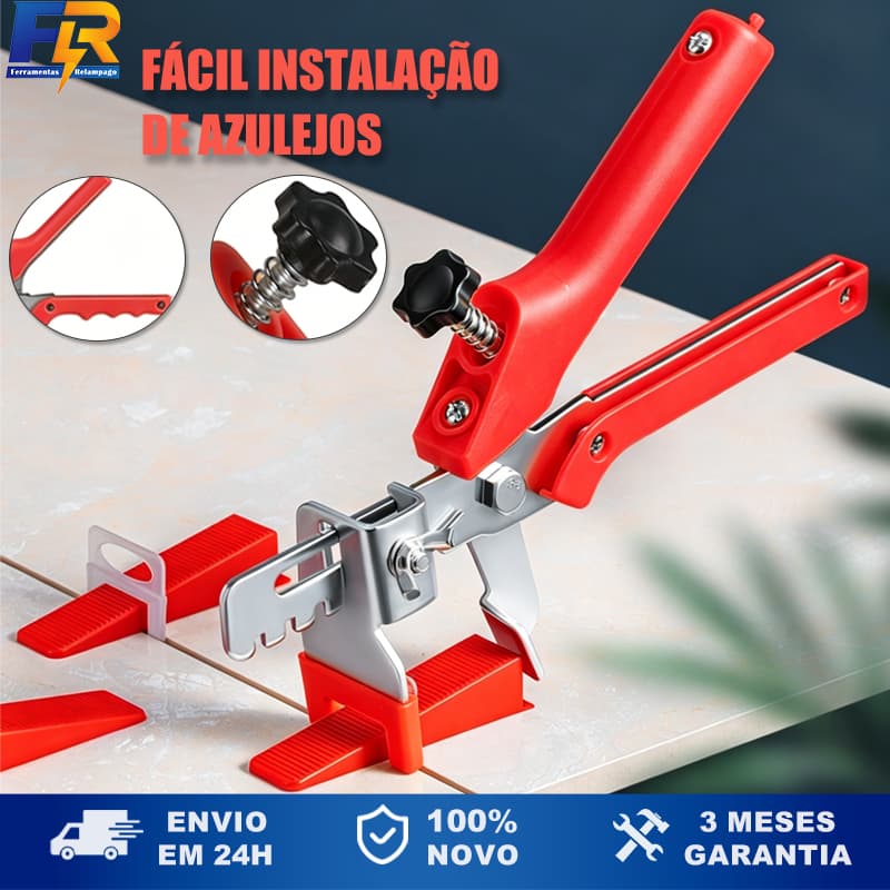 Alicate Nivelador De Pisos Nivelamento Azulejo Cerâmica  Grampo de pressão para nivelador de ladrilhos ABS aço