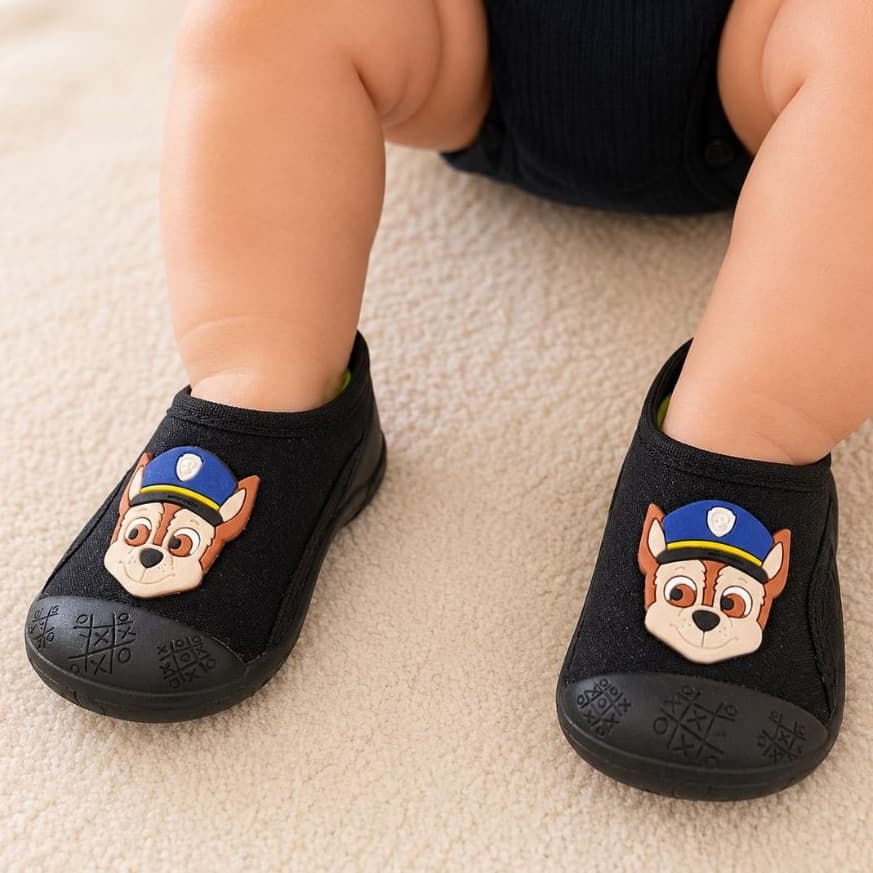 Tênis Meia Infantil Masculino Antiderrapante Sem Cadarço Confortável Flexivel