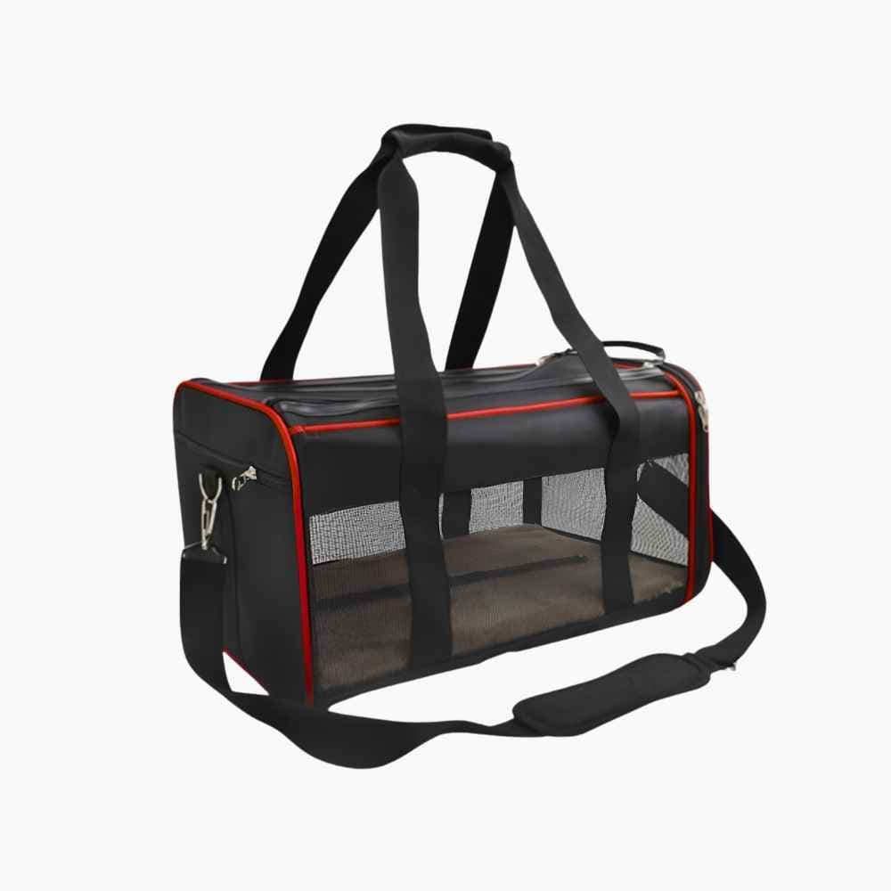 Bolsa Pet de Transporte Viagem Avião Cabine Cia Aérea para Cães e Gatos - Duke & Dixie