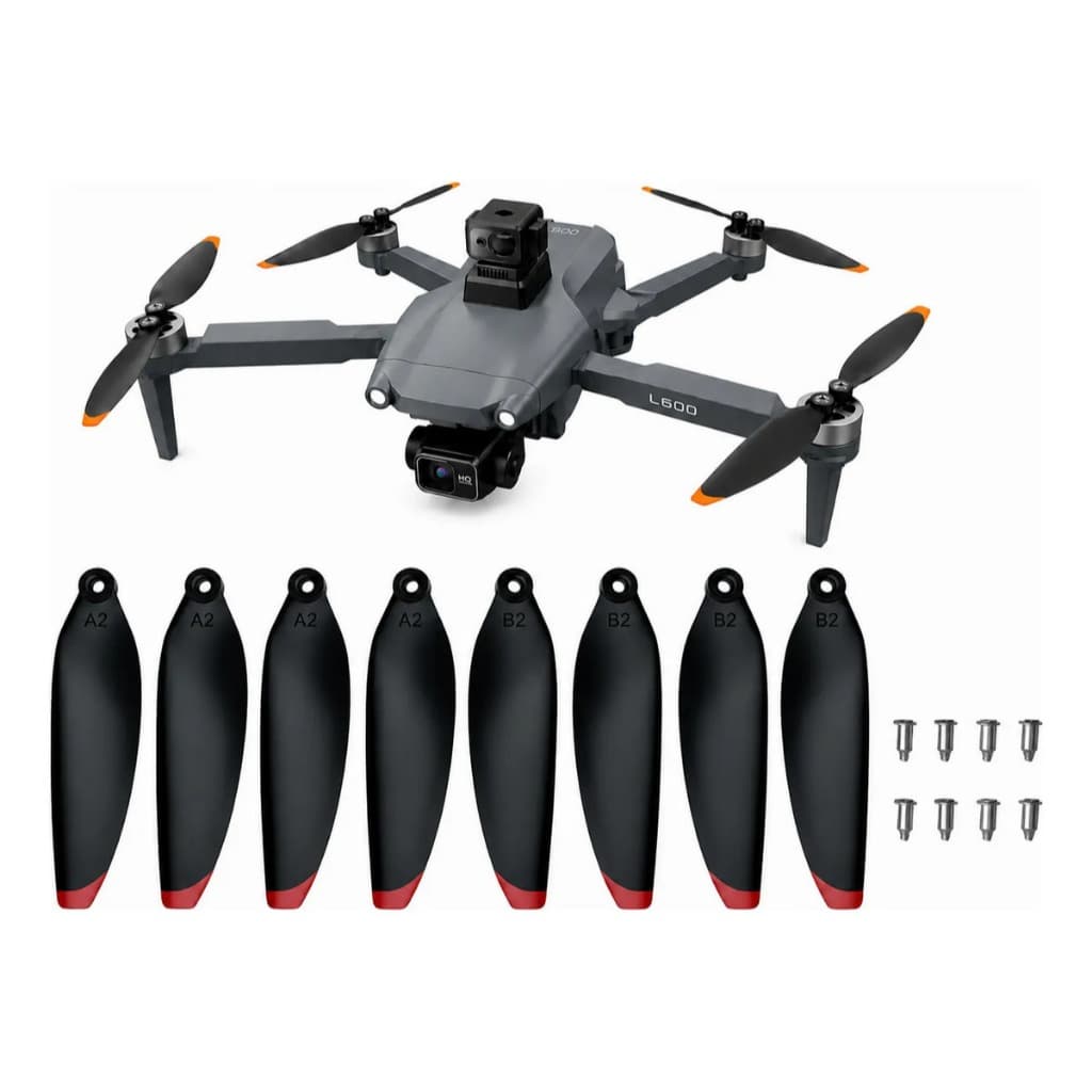 Kit 8 Hélices + Parafusos Para Drone L600 Pro / Max Com Nf