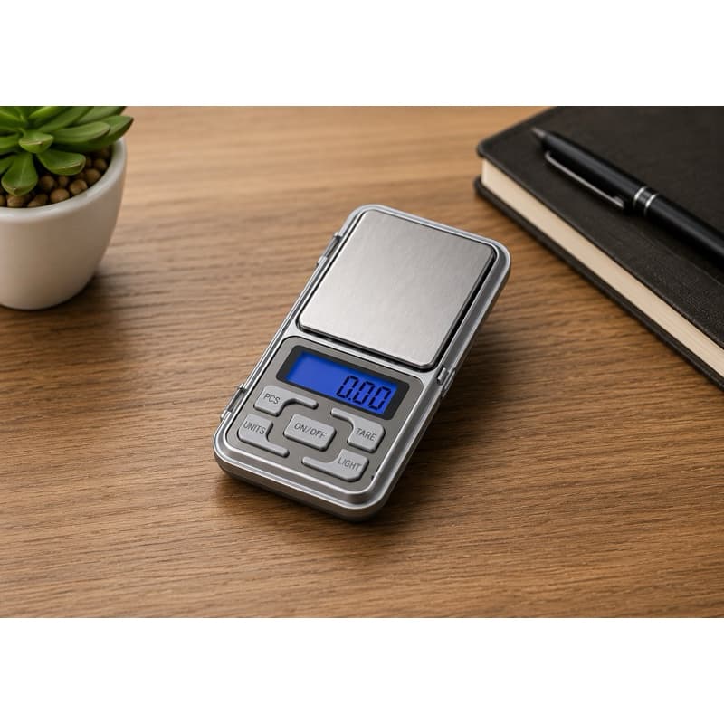 Mini Balança Digital Eletrônica De Precisão 0,1g/500g