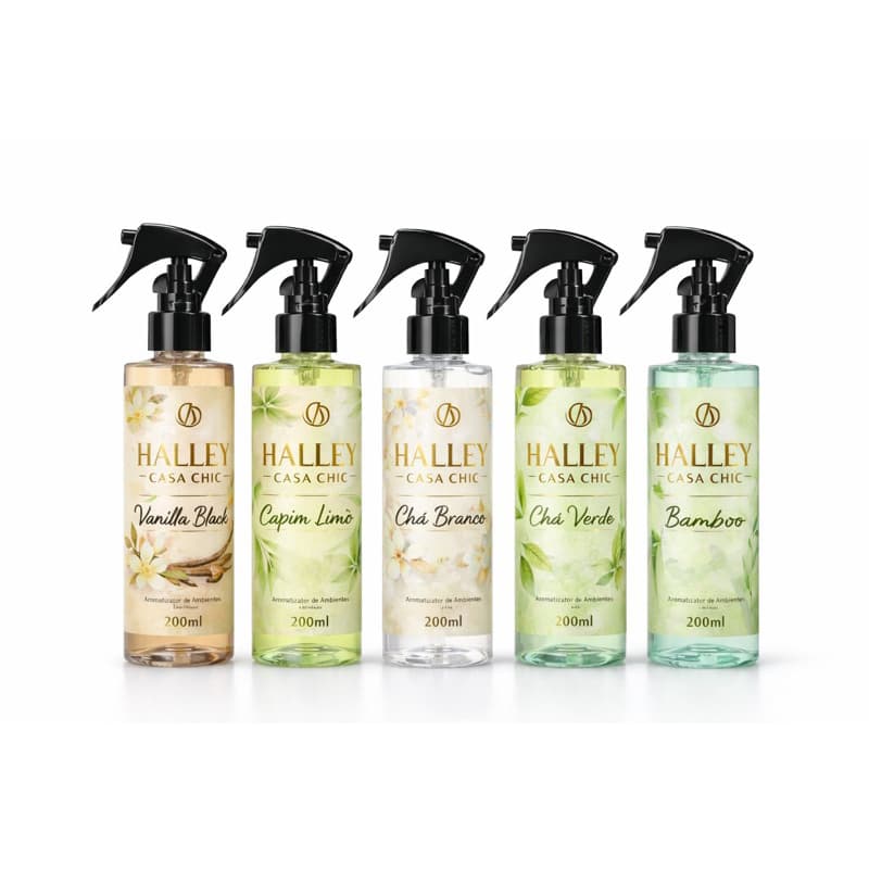 AROMATIZADOR DE AMBIENTES E TECIDOS HALLEY - casa chic - ( PROMOÇÃO )