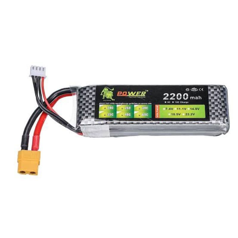LIPO 7.4V 2S 2200MAH 40C XT60/ Deans T aeromodelo automodelo 1500mha drone WLTOYS carrinho controle drone arduíno