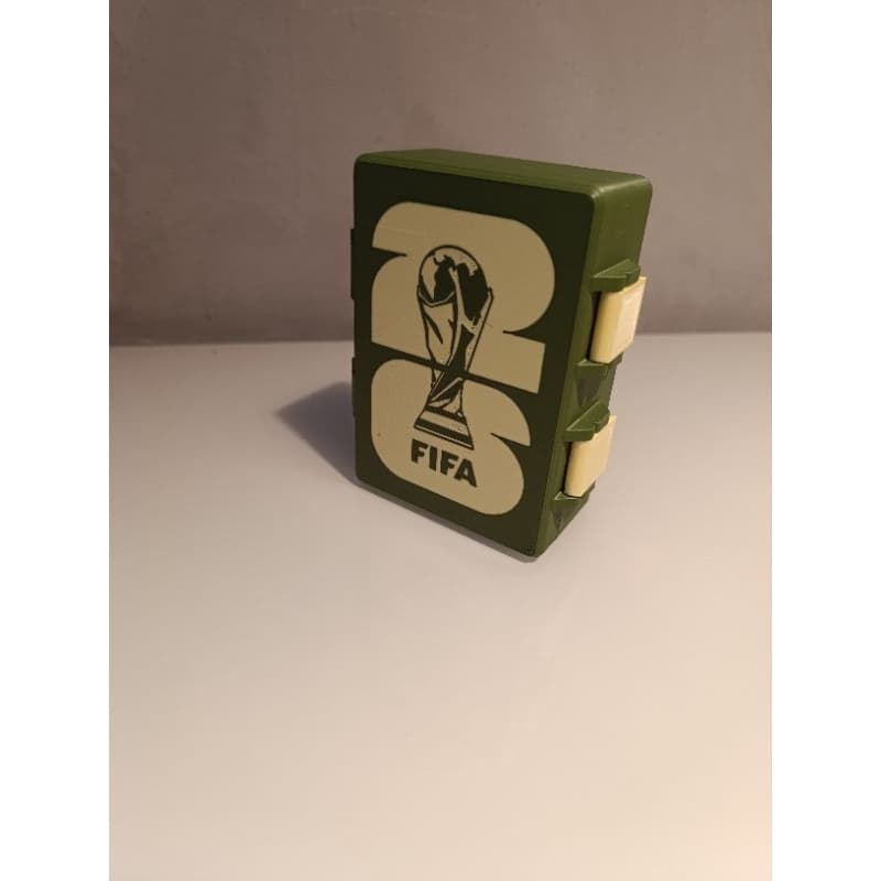Estojo Box Copa Do Mundo 2026 Organizador Colecionável Impressão 3D Premium Porta Figurinhas FIFA