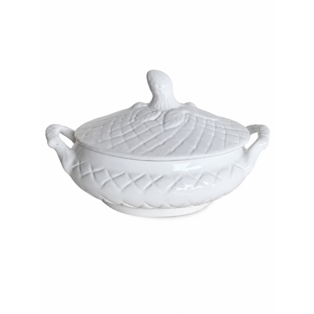 Sopeira de Cerâmica 2,8L com Tampa | Elegante, Decorativa, Refratária e Sofisticada