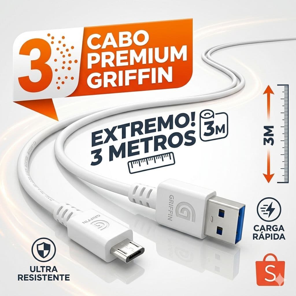 CABO V8 GRIFFIN Alto Desenvolvimento