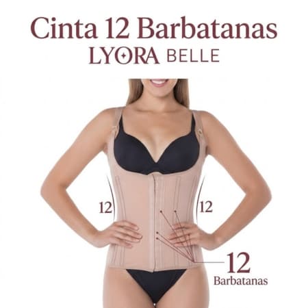 Cinta Modeladora Corselete Corrige Postura Princesa Catarina Reduz Medidas Pós Parto