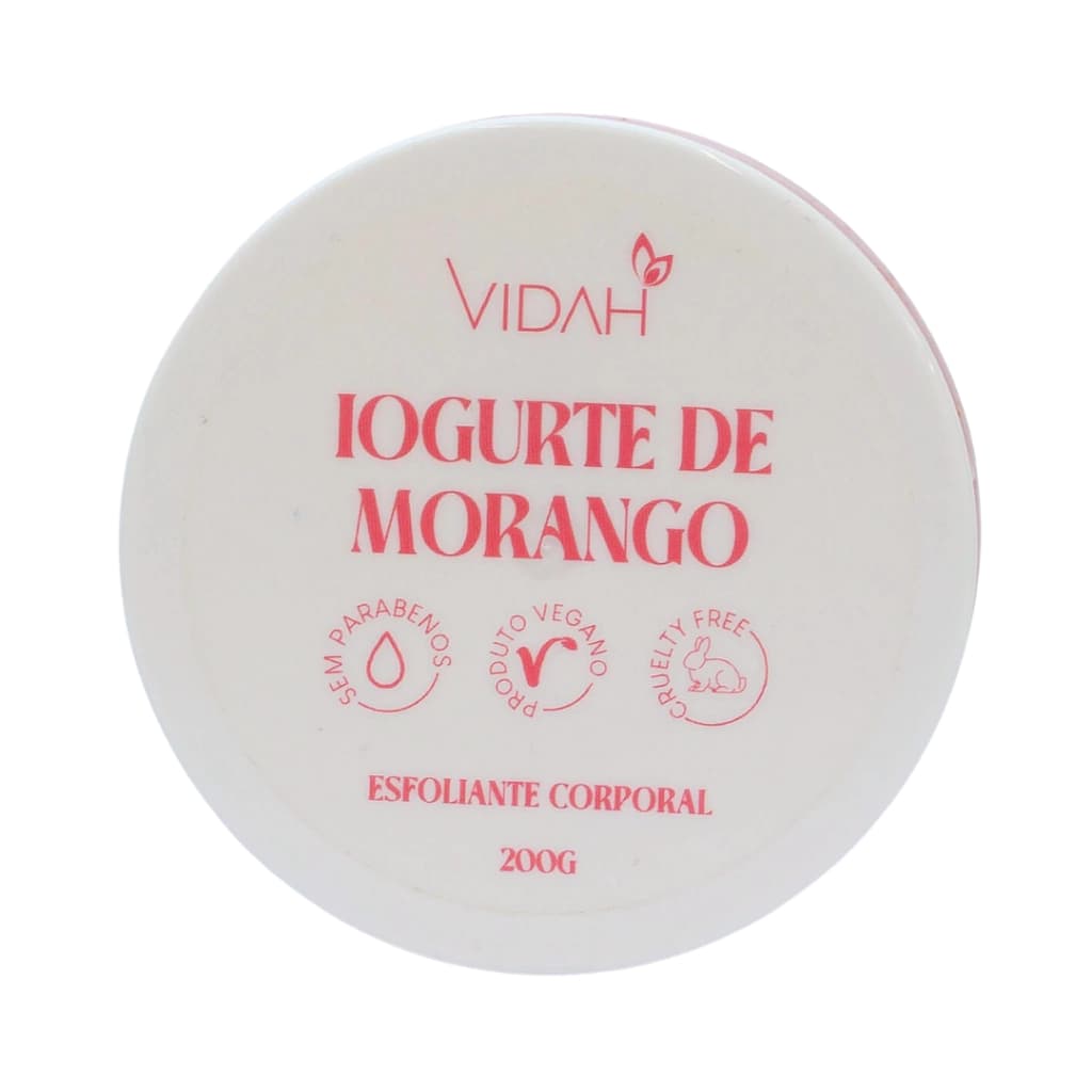 Creme Esfoliante Iogurte de Morango 200g