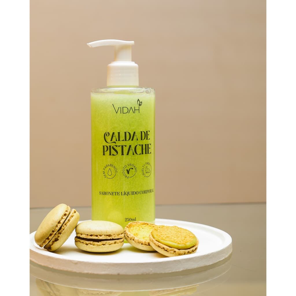 Sabonete Líquido Corporal Calda de Pistache 250ml