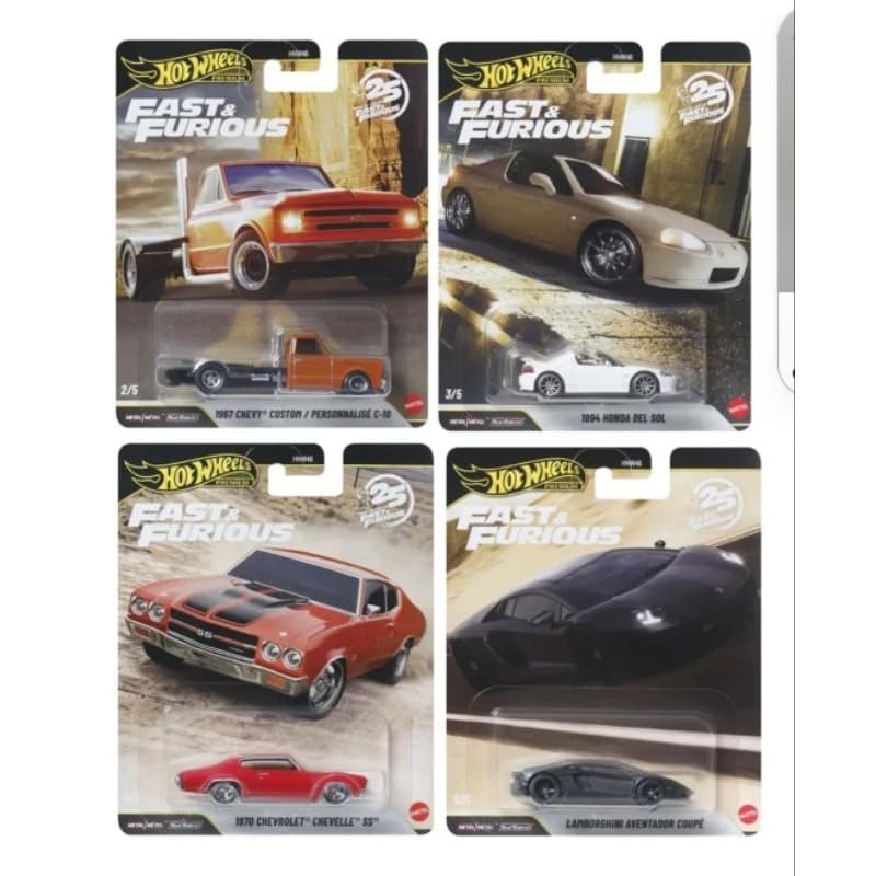 Hot Wheels Colecionável Velozes e Furiosos Premium