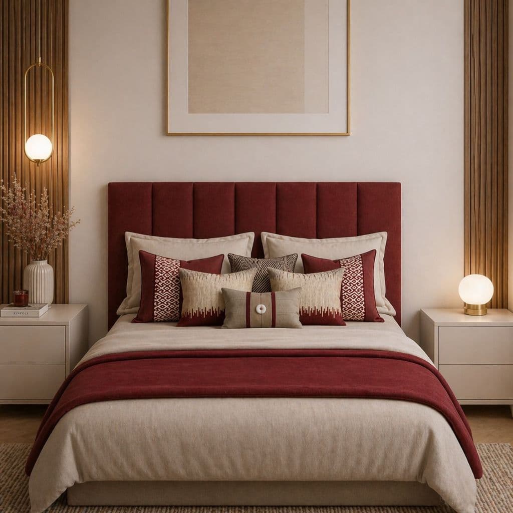 CABECEIRA MODULADA CAMA BOX PREMIUM ESTOFADA ADESIVA
