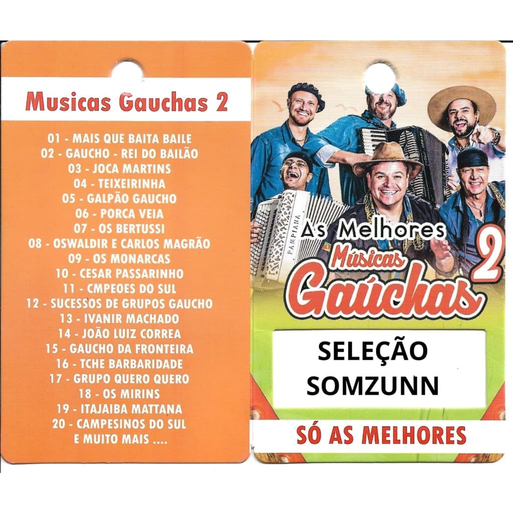 GAÚCHAS DO SUL M.P..3 - PENDRAIVER