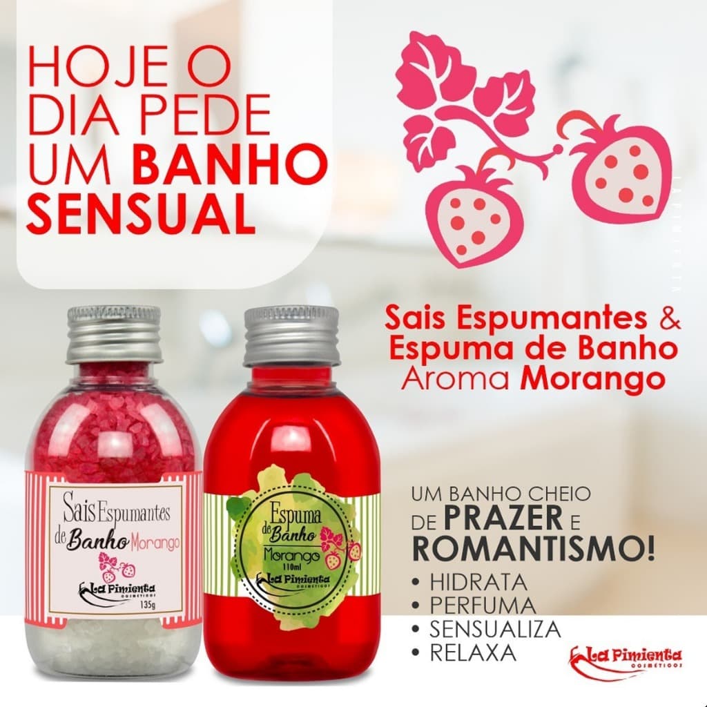 SAIS E ESPUMAS PARA BANHO PREMINM SENSUAL E RELAXANTE
