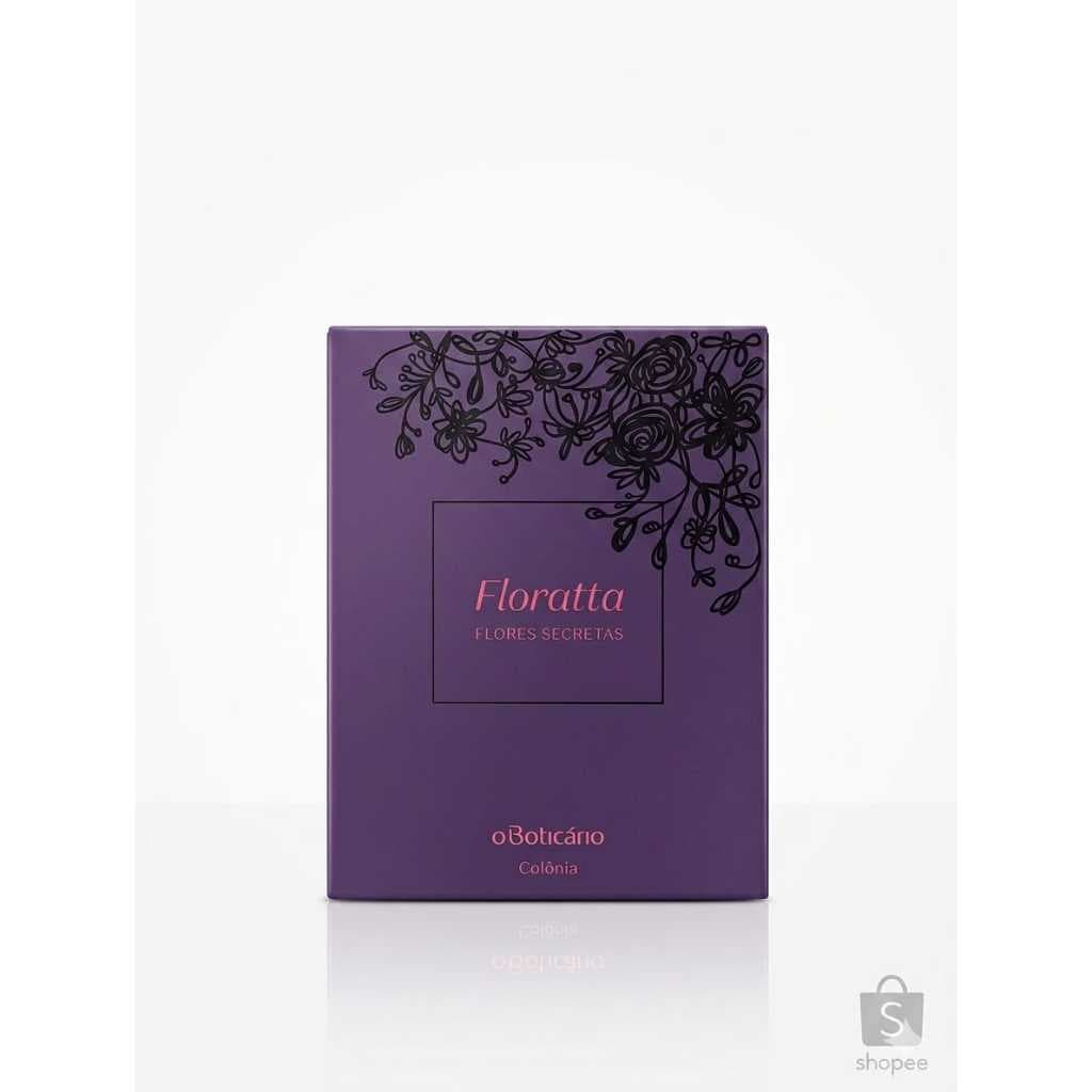 Perfume Floratta Flores Secretas Feminino 75ml - O Boticário | Fragrância Floral Suave e Elegante