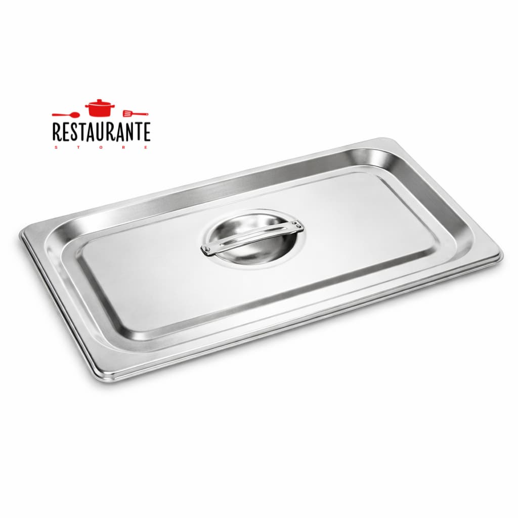 Tampa Para Cuba Gastronomica Gn Buffet Inox 1/2 100mm