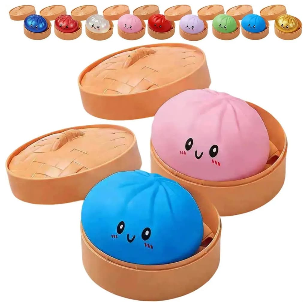 Squishy Bolinho Macio Surprese Bright Taba Squishy