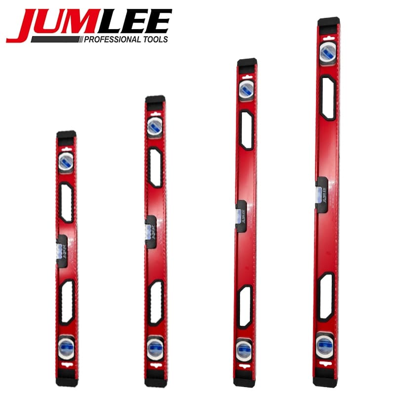 Nível de Bolha Magnético JUMLEE 400-1200mm - Alta Precisão para Construção e Marcenaria