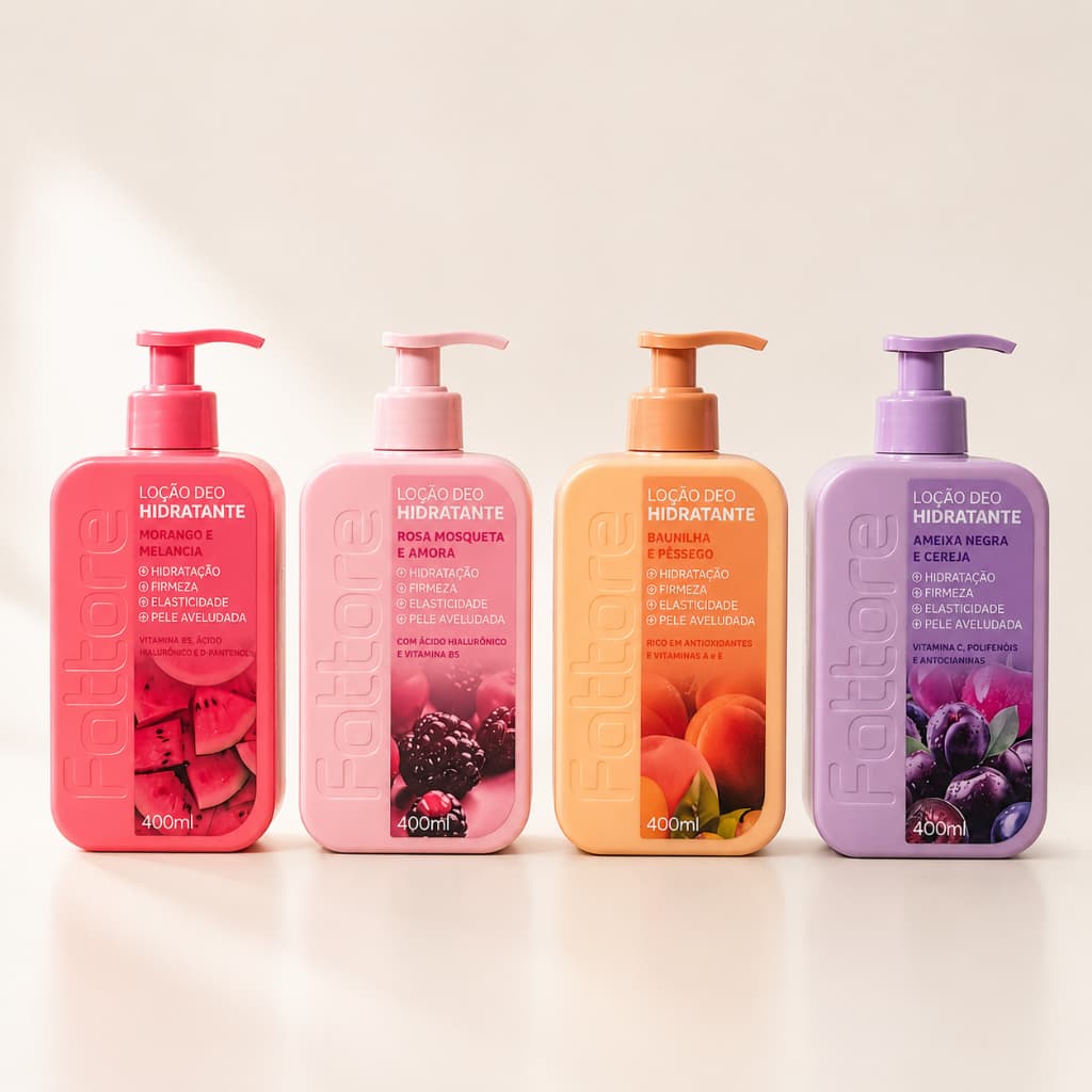 Loção Deo Hidratante Fattore 400ml – Hidrata, Protege e Perfuma