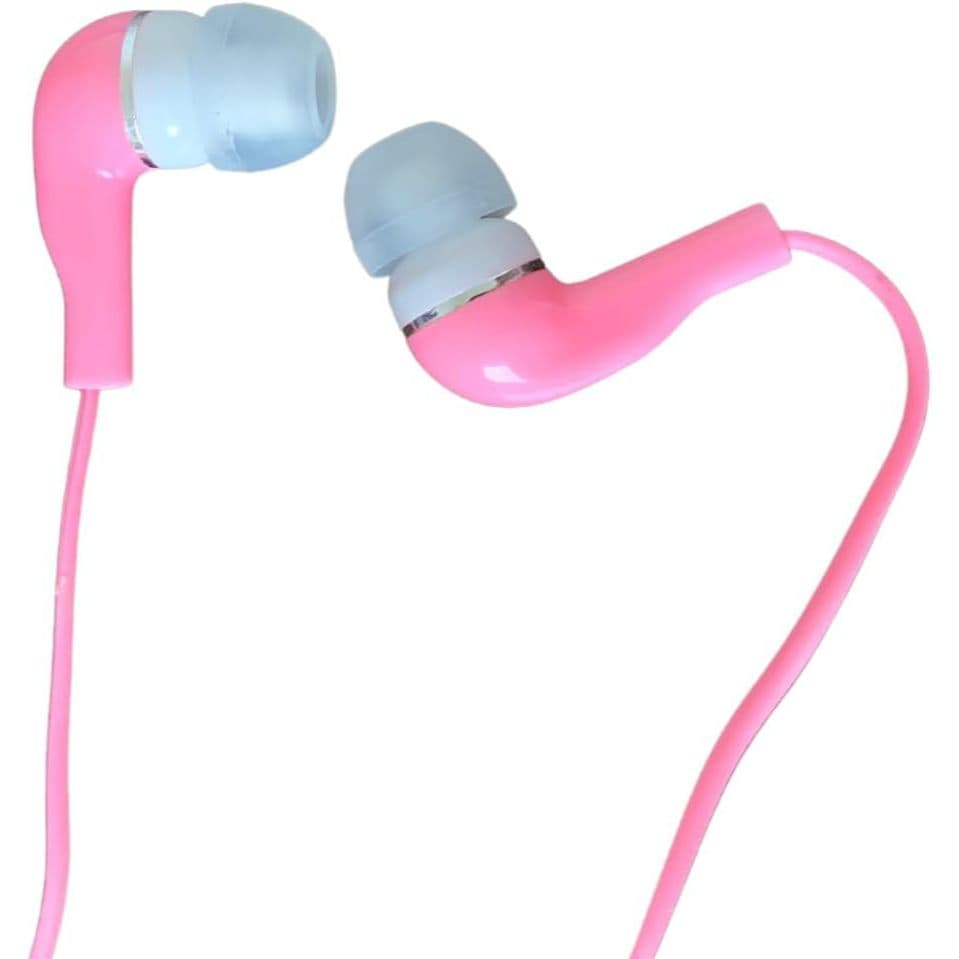 Fone De Ouvido st-2012, Com Borracha e Microfone Para Celular, PC, Tablet e Computador.