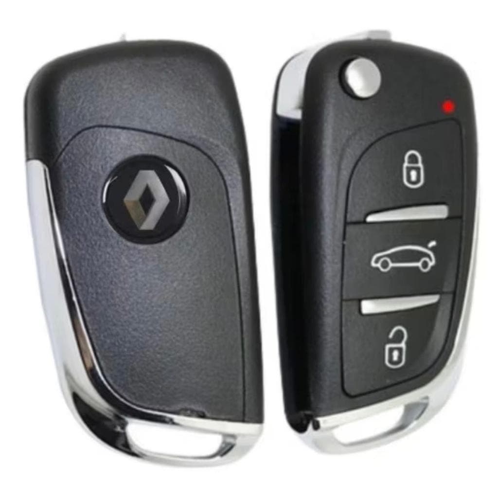 Chave Canivete Positron Renault Sandero Logan Duster 3 Botões