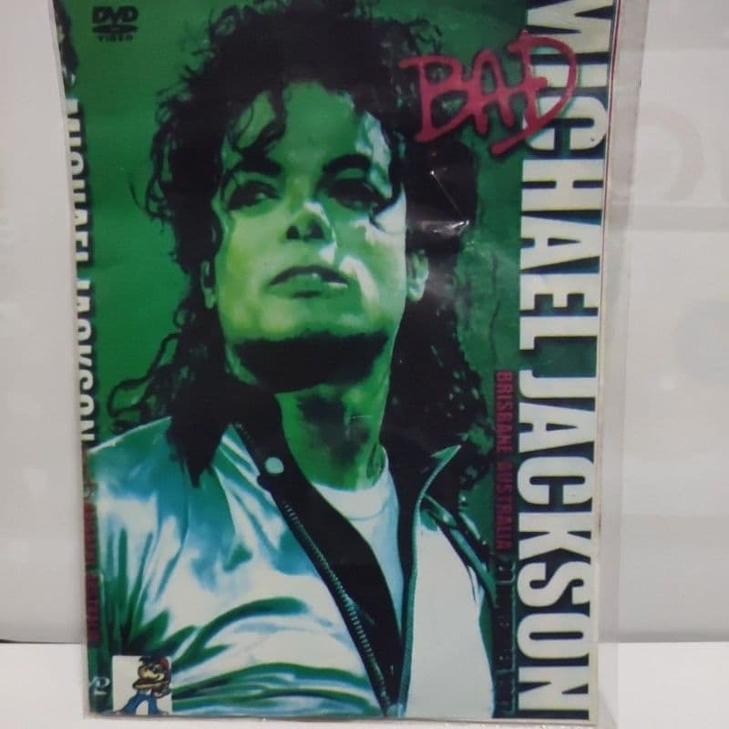 dvd Michael Jackson bad novo copia