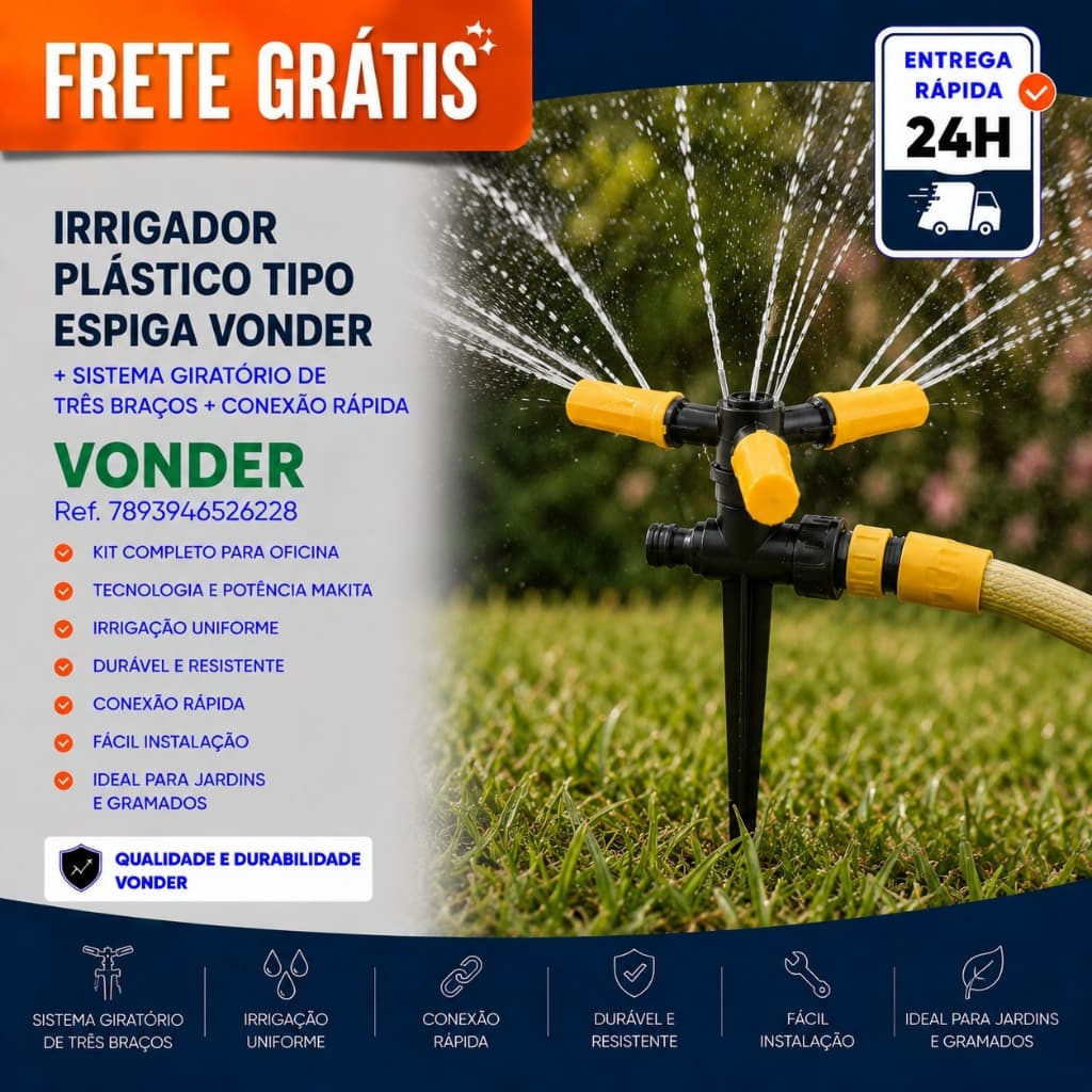 Irrigador Tipo Espiga - Vonder