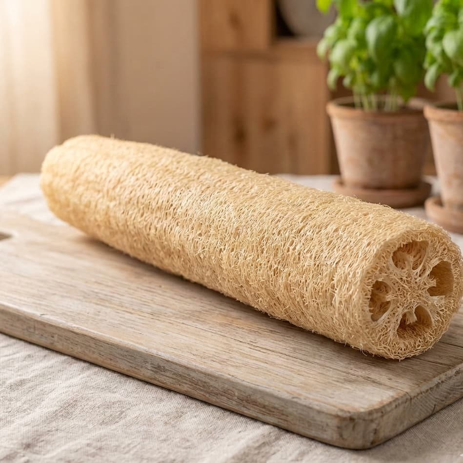 3 Buchas Vegetal Inteira 60cm 100% Natural Banho Limpeza Lava Louças
