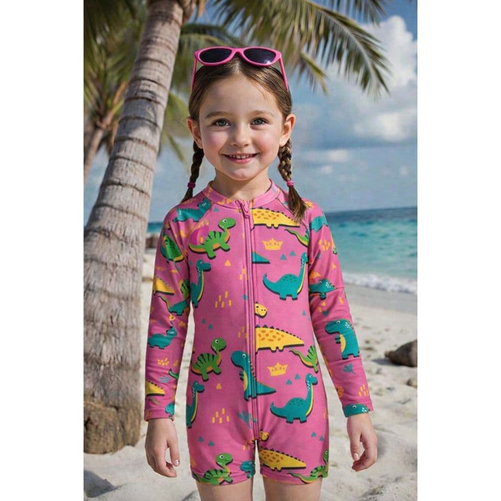 Macaquinho uv Mcaquinho Feminino para Paia e Natação Macaquinho com ziper