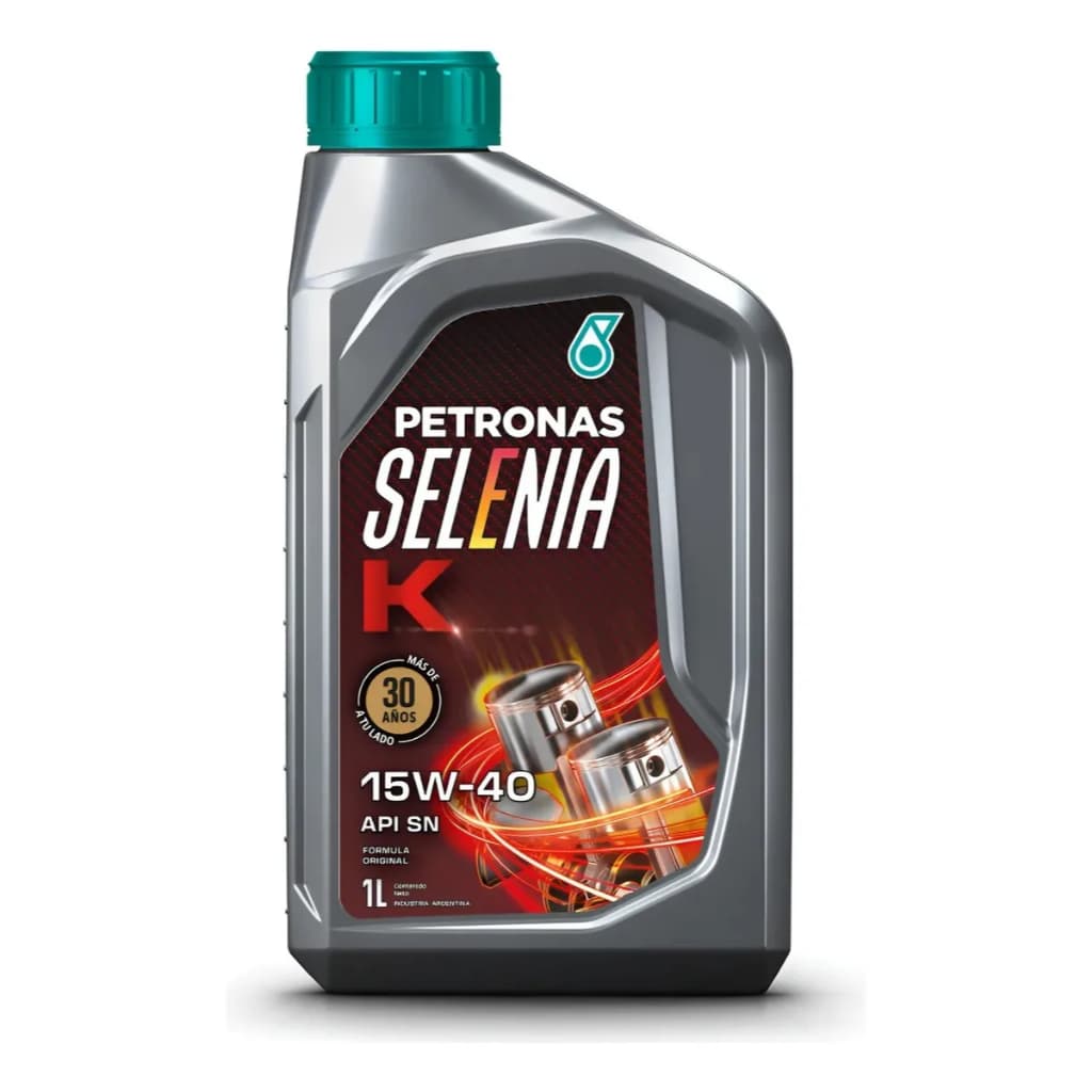 1LT Óleo Lubrificante Motor Petronas Selenia K 15w40 Api SP Semi-sintético