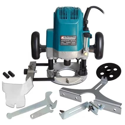 Tupia De Coluna Profissional 6mm 8mm e 12mm 1600w NK 110v ou 220v