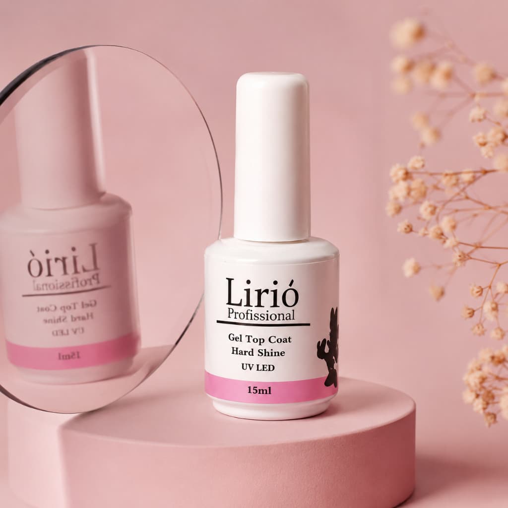 Top Coat Lirió Unhas De Gel 15ml