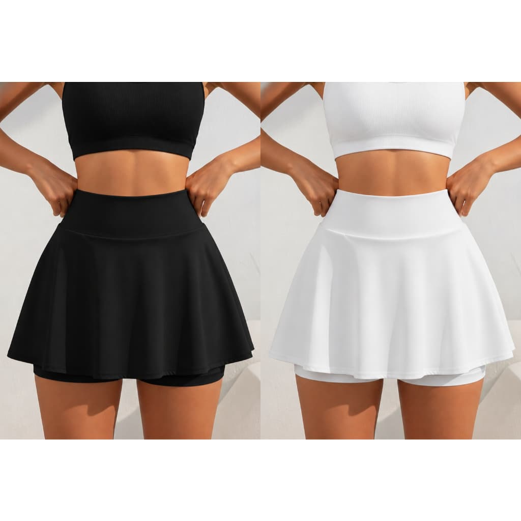 Kit 2 Saia Short Academia Rodado Suplex Fitness