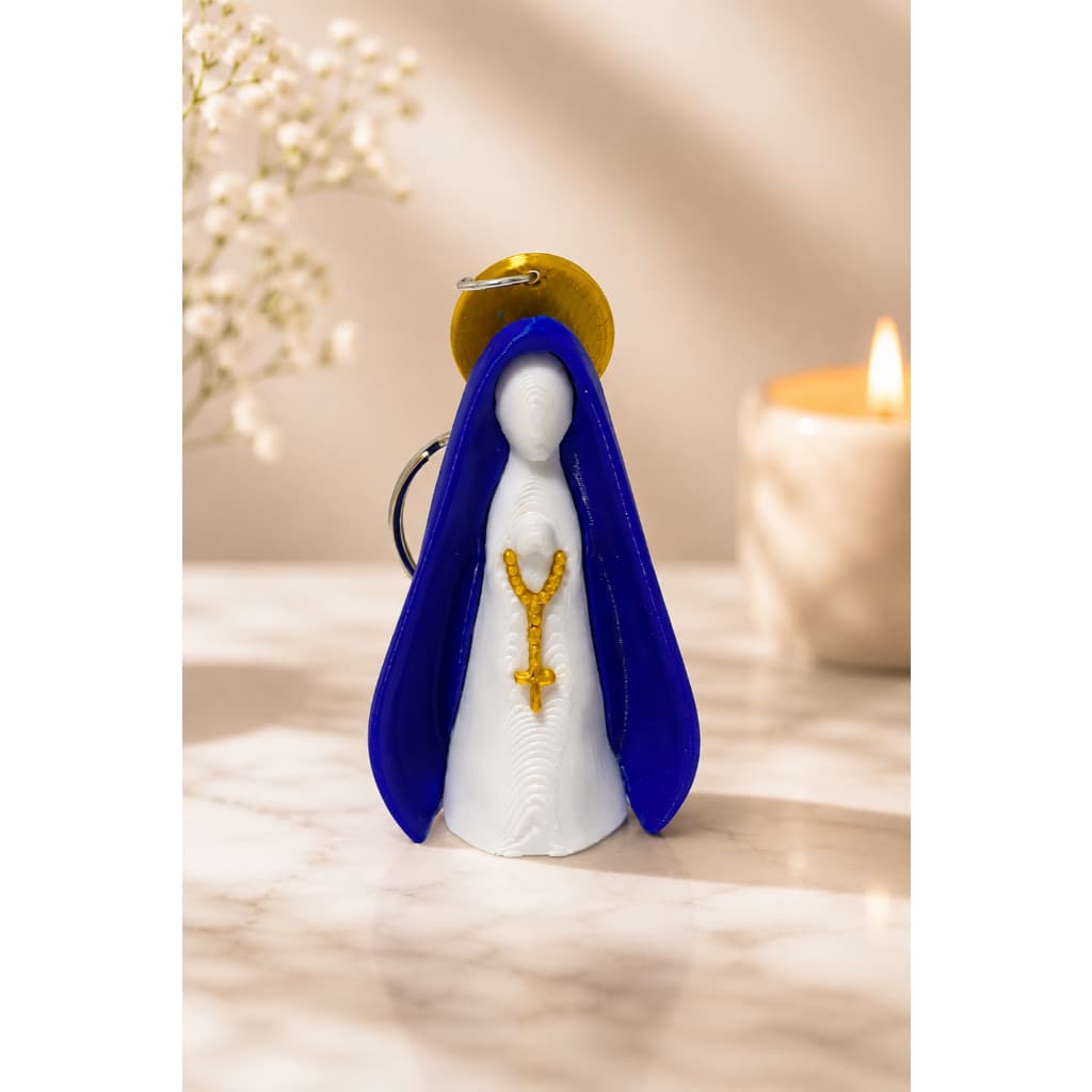 Chaveiro Nossa Senhora Aparecida Manto Sagrado