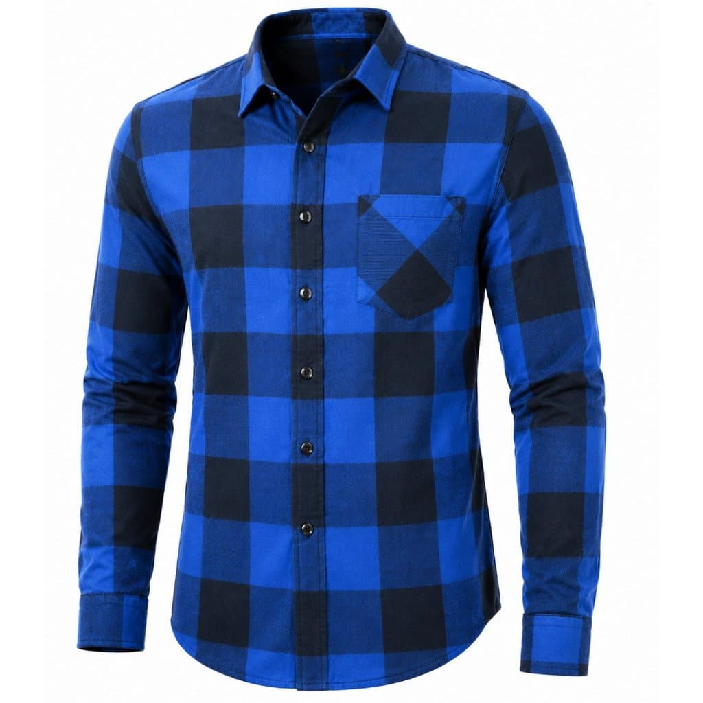 Camisa Xadrez Masculina Country - Blusa Quadriculada Para Festa De Peão Festa Junina Quadrilha