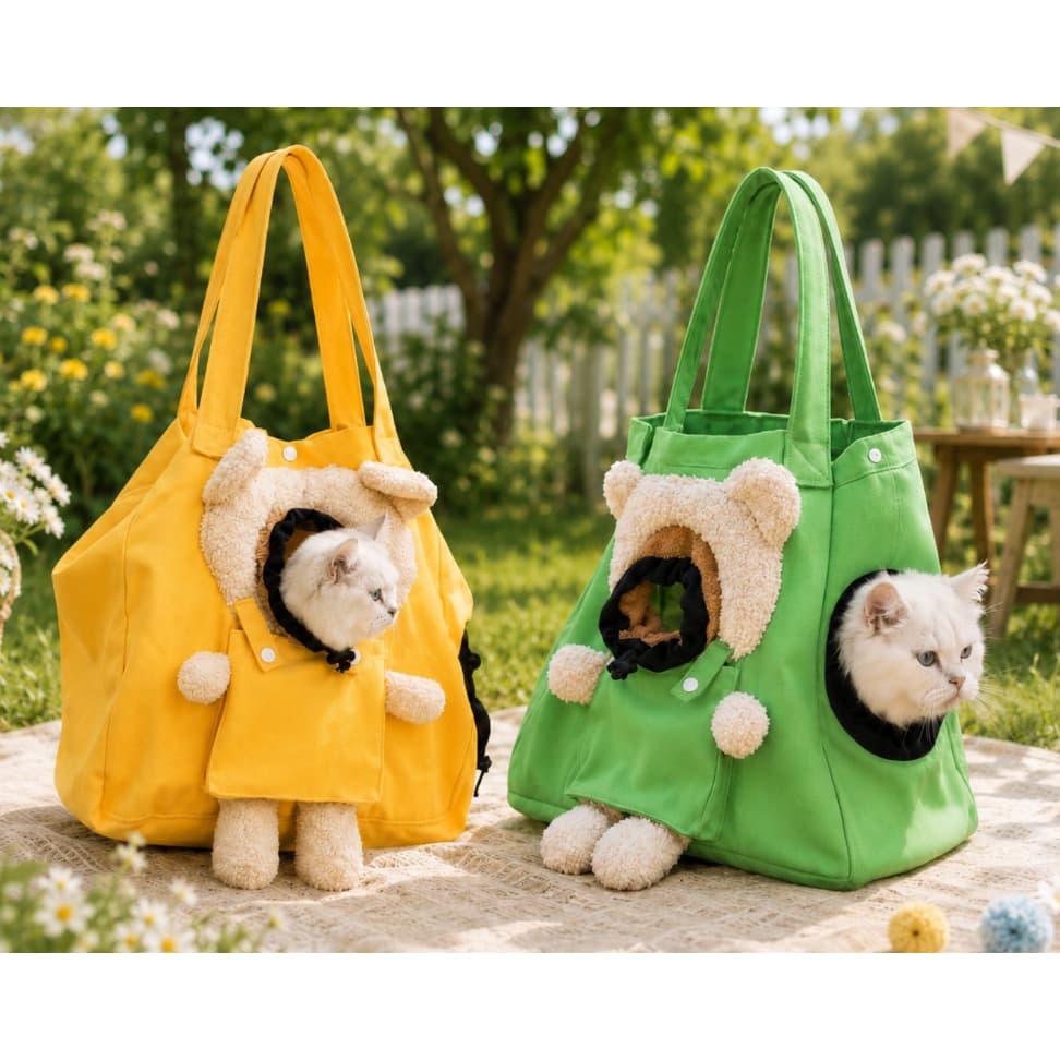 Bolsa ombro pet BB03 design bonito espaçosa prática para levar seu animal em viagens e saídas diárias
