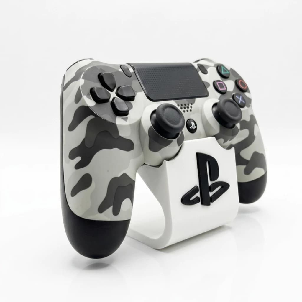 Suporte Universal para Controles PS5/PS4/PS3/PS2 Organize seu Setup Gamer com Estilo, suporte compacto