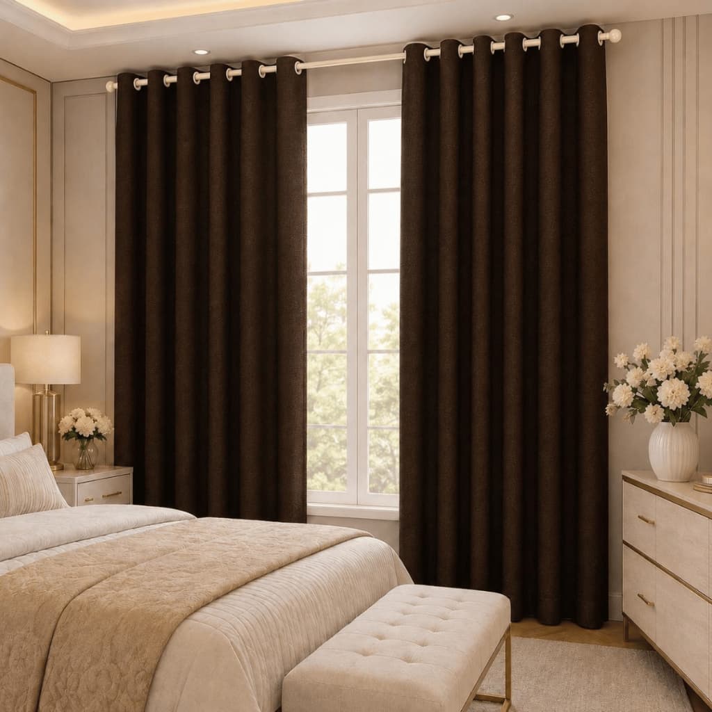 Cortina Sala Quarto Tecido Oxford 2,80x1,80 Para Varão Simples Decoração