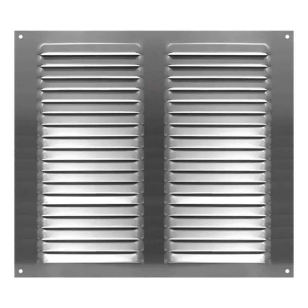 Grade De Ventilação Quadrada De Alumínio 40x40cm Com Tela
