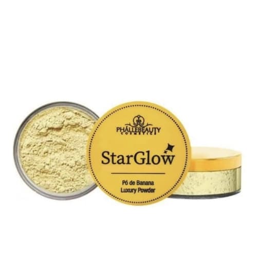 Phálle Beauty Pó Facial Banana Finalizador - Matifica, Fixa e Disfarça Manchas, 10g