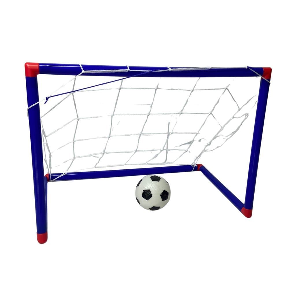 Trave De Futebol Infantil Mini Golzinho Com Bola E Bomba Ar