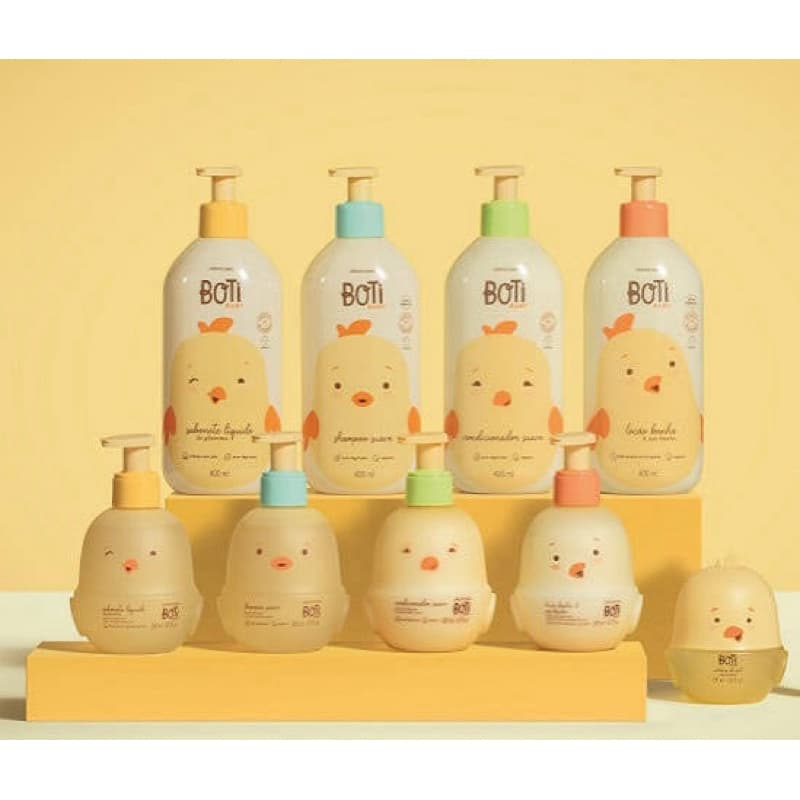 Banho Boti Baby Avulsos  | O Boticário | Sabonete Líquido | Shampoo Suave | Condicionador Suave