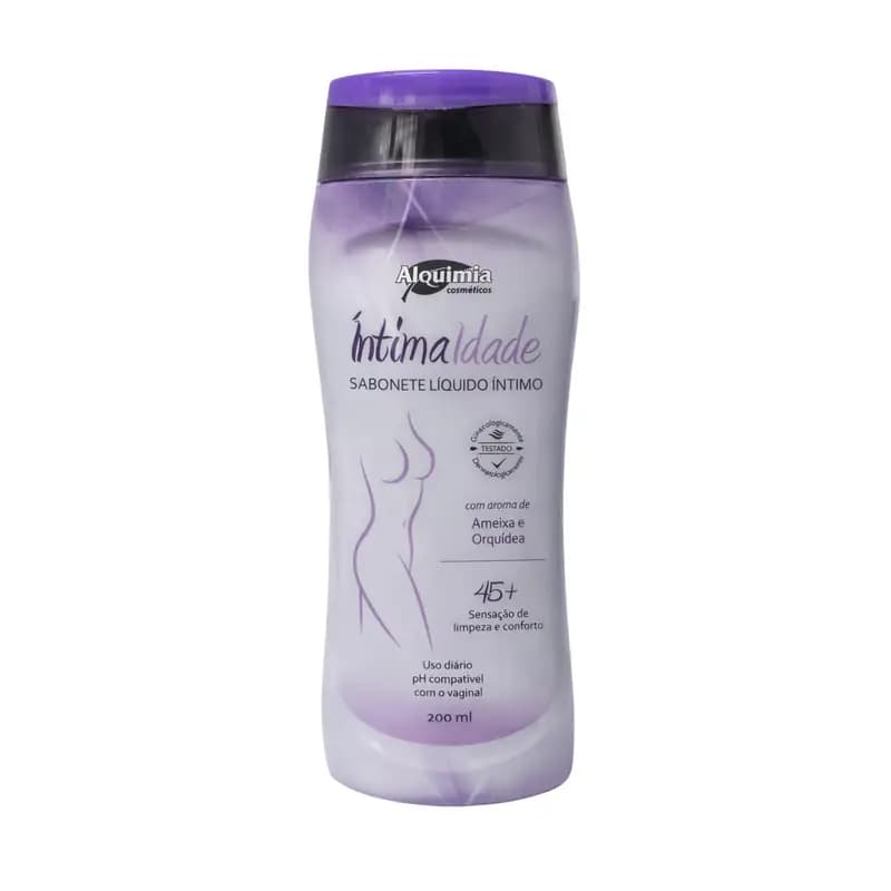 Sabonete Líquido Íntimo Intimalidade 45+ Alquimia Cosméticos 200ml