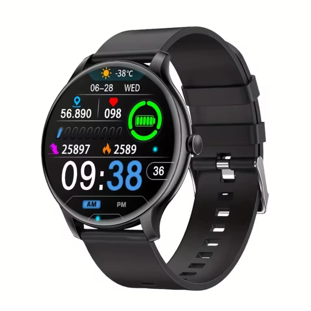 Relogio Inteligente GT2 Tela Amoled 1.43" IP68 Registro Esportivo Atendimento chamada Bluetooth