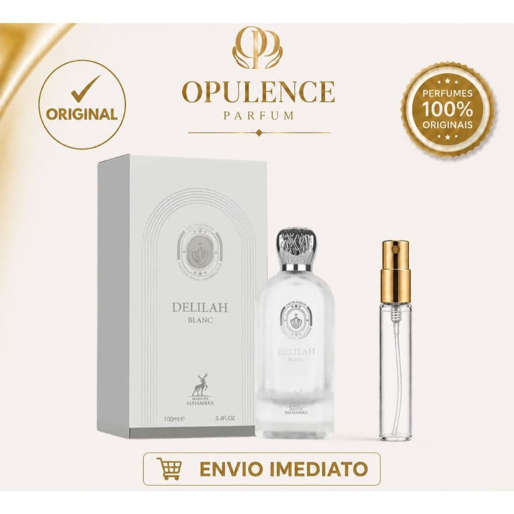 Perfume Delilah Blanc Maison Alhambra - Perfume Arabe Original