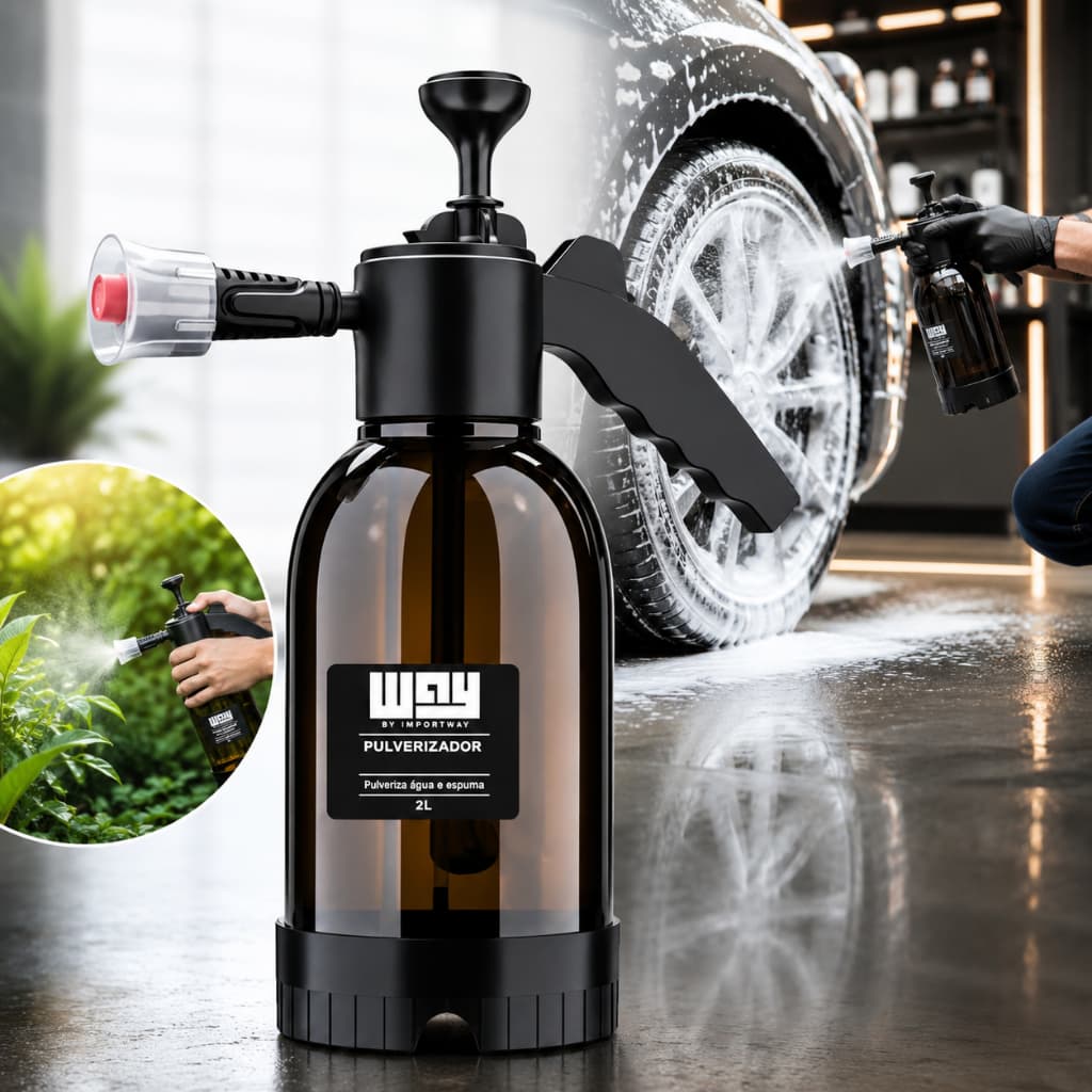 Snow Foam Para Lavadora Alta Pressao Borrifador Automotivo