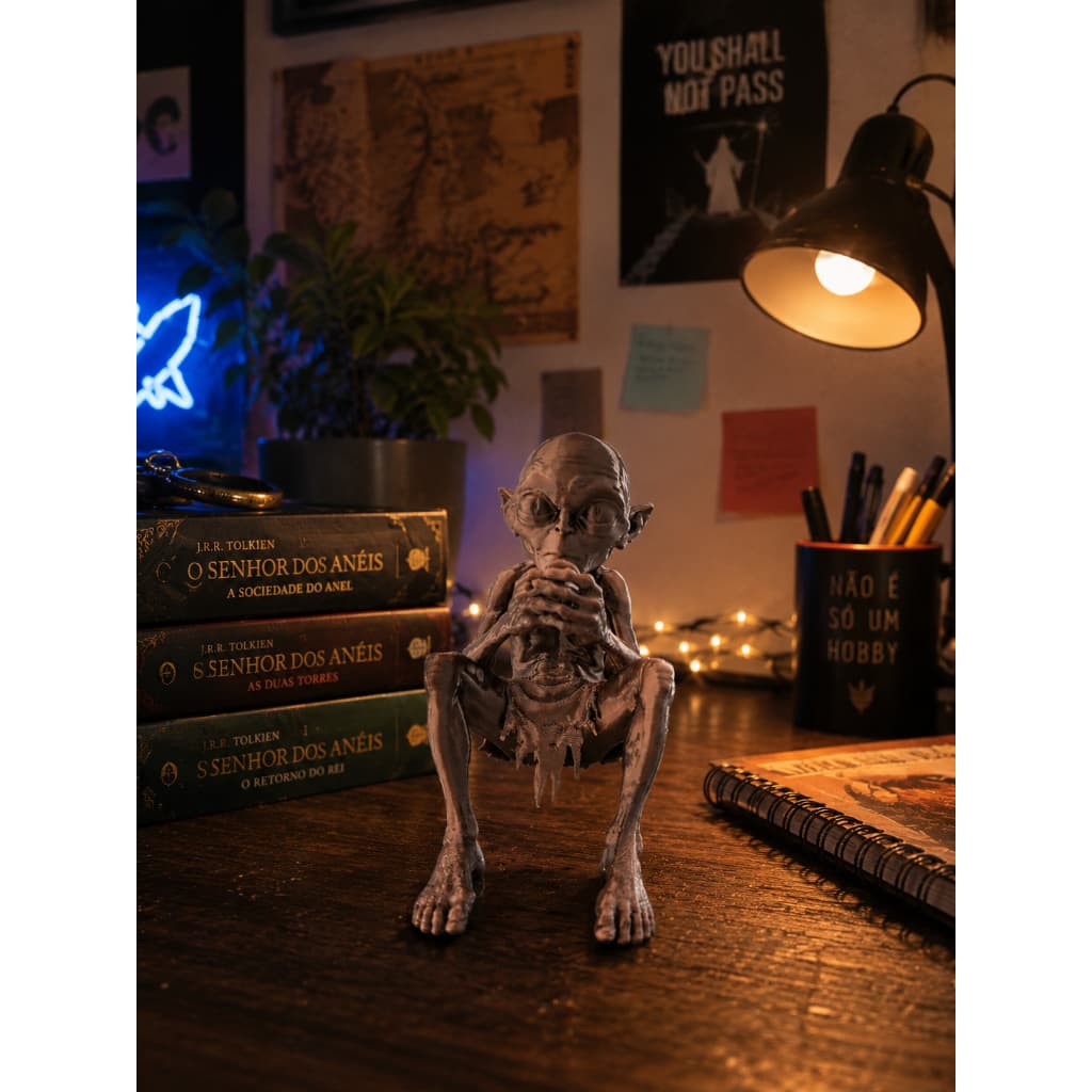 Gollum Golum Decorativo Colecionável | O Senhor dos Anéis - geek - Nerd - 3D